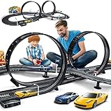 LXL1115b1338Kids Toy-Electric Powered Slot Car Race Track Set Boys Toys for 6 7 8-12 Years Old Boy Girl Best Gifts