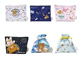 リラックマ 宇宙でだららん 巾着＆ポーチコレクション[全6種セット(フルコンプ)] ガチャ