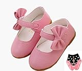 LAZA ガールズフォーマル靴 子供靴 ベビーシューズ 通学通園用 カラー ピンク (内存15cm)