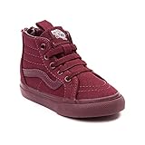 Vans (バンズ)Toddler Sk8 Hi Skate Shoe Burgundy/Mono 靴 スケートシューズ 10 [並行輸入品]