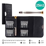 iNeith 25in1 精密ドライバーセット 修理ツール 多機能ツールキット　 スマホ修理 電子品　時計　メガネ修理工具　三角/五角/Y型/丸型/星型/プラス/マイナス　プロ用　(24ビット＋1ホル