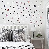 Trees Flowers Butterfly Wall Stickers Cartoon Animals Height Measurement Photo Frames Removable Wall