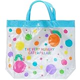 2017年 夏物 はらぺこあおむし ビーチバッグ プールバッグ THE WORLD OF ERIC CARLE サックス◇29×33×9cm