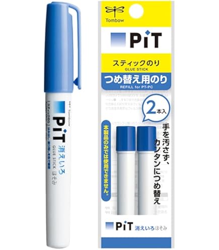 Amazon.co.jp: Tombow スティックのり消えいろピットXS PT-XSC