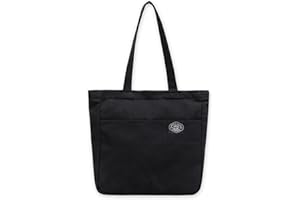 [deoway] トートバッグ キャンバス トートバック A4 大容量 ショルダー トート キャンバス ショルダーバッグ トートバッグ レディース メンズ 無地 ファスナー付き