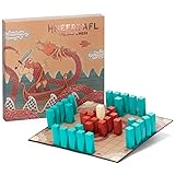 Hnefatafl バイキングチェスセット - 本格的、伝統的な2人プレイ戦略ボードゲーム クラシック - 歴史的なヨーロッパの卓上非対称戦争ゲーム