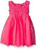 The Children's Place Little Girls and Toddler Sleeveless Floral Bodice Dress Prima Pink 5T [並行輸入品]