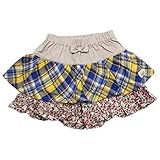 【SiShuNon/Kiccoly】チェック小花フリルキュロット キッコリー ベビー キッズ チェック 小花 フリル キュロット 80 10 ベージュ