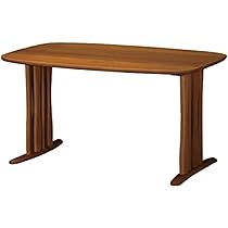 カリモク楕円形ダークブラウン木製テーブル 楕円形 ブラウン 木製 ダイニングテーブル カリモク楕円形ダーク