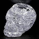 MolySun 3DクリスタルパズルDIYのジグソーアセンブリモデルギフトおもちゃの頭骨スケルトン子供の知性を促進するために良い