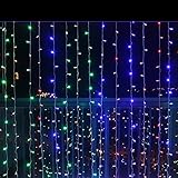 Curtain Lights, IMAGE 224 LED 117.6 IN 79.2 IN LED Lights String Fairy String Lights for Garden/Wedd