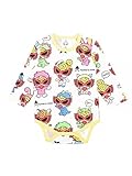 (マイファーストヒステリック) MY FIRST HYSTERIC Hello Monster総柄ロンパース 80cm ホワイト