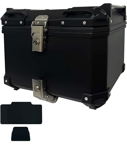 Amazon | バイク用 リアボックス 55L 大容量 トップケース 鍵付き 防水