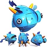 Liebeye ビルディングブロック 3D かわいい漫画動物の形の子供たちのパズル教育玩具クリエイティブジグソーパズルビルディングブロック子供のおもちゃのギフト ns003英語バージョン