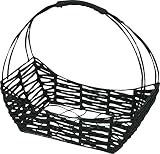 大橋新治商店 フラワーアレンジメントに バスケット Noah ブラック 10×20×7cm 20-023