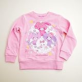 サンリオ ぼんぼんりぼん 裏起毛トレーナー　100cm-130ｃｍ（744BO6011) (110cm, ピンク)