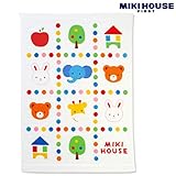 MIKIHOUSE FIRST(ミキハウスファースト)カラフルドット どうぶつ柄のタオルケット寝具・ベビー・水玉 －－－,アイボリー（31）