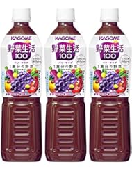 カゴメ 野菜生活100 ベリーサラダ スマートPET 720ml&times;3本