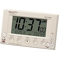 Amazon.co.jp: リズム(RHYTHM) スヌーピー (SNOOPY) 目覚まし時計