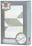 weegoamigo(ウィーゴアミーゴ) おくるみ ガーゼ 1枚 単品 箱入り Single Pack Muslin Herringbone Mustard ヘリンボーンマスタード