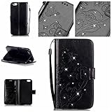 iPhone 6 / iPhone 6s ケース, UNEXTATI 手帳型ケース Apple iPhone6 / iPhone6s ケース カバー 高品質 PUレザー 手帳型 ウォレット型 財布型 