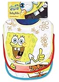 Nickelodeon Spongebob Squarepants Baby Bibs, by Nickelodeon
