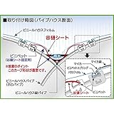 連棟ハウス用 谷樋シート 50m巻 雨樋シート ビニールハウス パイプハウス エーワン新潟 代不