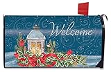 冬ランタンHolly磁気メールボックスカバーHoliday標準Briarwood Lane