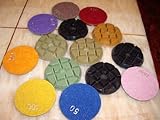 3" Damo Diamond Floor Polishing Pads 3 Sets=21 Pieces for Concrete / Terrazzo / Granite [並行輸入品]