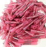AIRNIX Insulated熱収縮Buttコネクタレッド18 – 22 AWG 300 Piece 300BHTRED