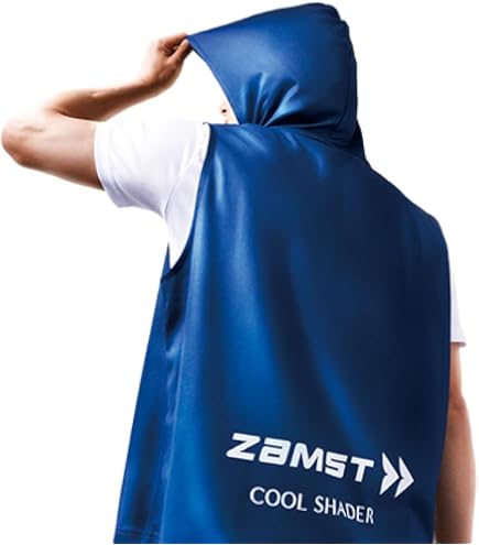 Amazon.co.jp: ザムスト(ZAMST) COOL SHADER 冷感ポンチョ 冷感