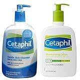 【セタフィル】Cetaphil モイスチャライジング ローション 591ml ＋ スキンクレンザー 591ml