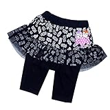 スパッツ アンパンマンガール 天竺 チュチュ ５分丈スカッツ Anpanman Girl（ブラック95cm）