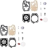 YFFSFDC ワルボロWYJ・WYL 12個に1セット 2個入り キャブレター修理用 ダイヤフラムセット 刈払機 草刈機用 オーバーホールセット 互換品 (A)