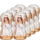メンズマックス 8個セット オナホ 小倉由菜 ゴールド 167g超肉厚カップ ローションIN 開封後すぐ使える