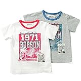 Bobson 半袖Tシャツ(80～130cm) キムラタンの子供服 モクグレー 95 ( 77348x77848-152 )