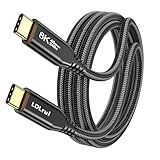 LDLrui USB 4ケーブル Type-C Thunderbolt 3 4 8Kモニター240W急速充電 40Gbps 8K 60Hz 対応 (90cm)