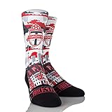 Rock ' emアパレルMLSトロントFCサッカーカスタムアスレチッククルーソックス M レッド