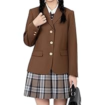 Amazon.co.jp: [Foravana] スクール ブレザー ブレザー女の子 JK