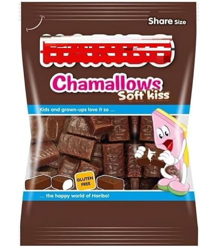 【⭐︎Mercury⭐︎定期的にアピール】チョコレートハリボー ハリボー チョコマシュマロ ソフトキス 200g×2個