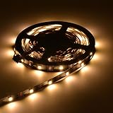 Mokungit 16.4FT 5M APA102-C Warm White 2700-3200K 150 Pixels SMD5050 Individually Addressabled LED S