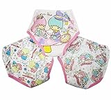 新柄　リトルツインスターズ キキララ　3層トレーニングパンツ 3枚組 95cm