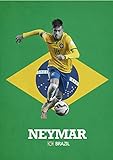 ネイマール ポスターサイズ：42x30cm 写真 Neymar　FCバルセロナ Barcelo...