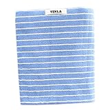 [テクラ]バスタオル TERRY TOWELS SRIPED ブルー CLEAR BLUE STRIPES TT-CLS 70×140 [並行輸入品]