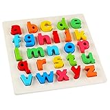 OSHIDE 幼児 赤ちゃん 子供の知育玩具 アルファベット認知　遊んで 勉強 クロック 積み木　ジグソ パズル 出産祝い　誕生日プレゼント 　 贈り物