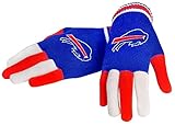 NFL Buffalo Bills Knit Gloves Blue One Size [並行輸入品]