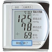 タニタ 手首式血圧計 パールホワイト BP-210-PR