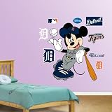 Fathead Wall Decal, "Detroit Tigers Mickey Mouse" [並行輸入品]