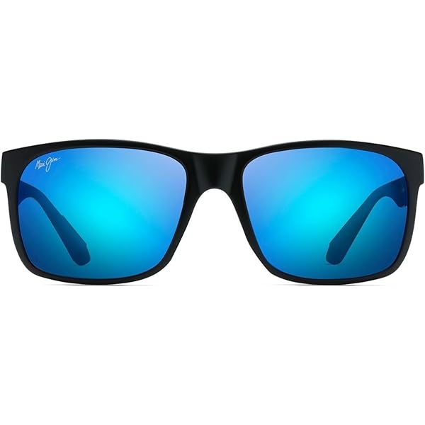 Amazon | Maui Jim レッドサンズ サングラス マットブラックフレーム