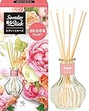 サワデー香るスティック 日比谷花壇セレクト 芳香剤 部屋用 スウィートローズ 本体 70ml ルームフレグランス